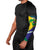 Brazil Independence Day Arm Sleeves Ordem e Progresso Map With Golden Trumpet - Wonder Print Shop