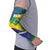 Brazil Independence Day Arm Sleeves Ordem e Progresso Map With Golden Trumpet - Wonder Print Shop