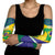 Brazil Independence Day Arm Sleeves Ordem e Progresso Map With Golden Trumpet - Wonder Print Shop