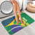 Brazil Independence Day Bathroom Set Ordem e Progresso Map With Golden Trumpet - Wonder Print Shop