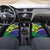 Brazil Independence Day Car Mats Ordem e Progresso Map With Golden Trumpet - Wonder Print Shop
