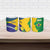 Brazil Independence Day Ceramic Mug Ordem e Progresso Map With Golden Trumpet - Wonder Print Shop