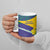 Brazil Independence Day Ceramic Mug Ordem e Progresso Map With Golden Trumpet - Wonder Print Shop