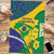 Brazil Independence Day Puzzle Ordem e Progresso Map With Golden Trumpet - Wonder Print Shop