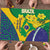 Brazil Independence Day Puzzle Ordem e Progresso Map With Golden Trumpet - Wonder Print Shop