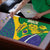 Brazil Independence Day Puzzle Ordem e Progresso Map With Golden Trumpet - Wonder Print Shop