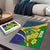 Brazil Independence Day Puzzle Ordem e Progresso Map With Golden Trumpet - Wonder Print Shop