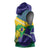 Brazil Independence Day Sleeveless Hoodie Ordem e Progresso Map With Golden Trumpet - Wonder Print Shop