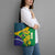 Brazil Independence Day Tote Bag Ordem e Progresso Map With Golden Trumpet - Wonder Print Shop