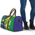 Brazil Independence Day Travel Bag Ordem e Progresso Map With Golden Trumpet - Wonder Print Shop