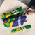 Brazil Independence Day Umbrella Ordem e Progresso Map With Golden Trumpet - Wonder Print Shop