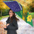 Brazil Independence Day Umbrella Ordem e Progresso Map With Golden Trumpet - Wonder Print Shop