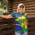 Brazil Independence Day Women Polo Shirt Ordem e Progresso Map With Golden Trumpet - Wonder Print Shop