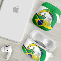 Brasilia Capital AirPods Case Brazil Flag Metropolitan Cathedral - Wonder Print Shop