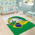 Brasilia Capital Area Rug Brazil Flag Metropolitan Cathedral - Wonder Print Shop
