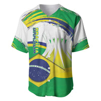 Brasilia Capital Baseball Jersey Brazil Flag Metropolitan Cathedral - Wonder Print Shop