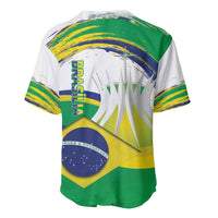 Brasilia Capital Baseball Jersey Brazil Flag Metropolitan Cathedral - Wonder Print Shop