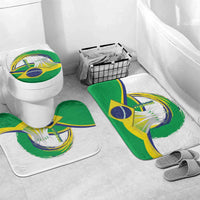 Brasilia Capital Bathroom Set Brazil Flag Metropolitan Cathedral - Wonder Print Shop