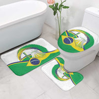 Brasilia Capital Bathroom Set Brazil Flag Metropolitan Cathedral - Wonder Print Shop