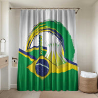 Brasilia Capital Bathroom Set Brazil Flag Metropolitan Cathedral - Wonder Print Shop
