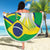 Brasilia Capital Beach Blanket Brazil Flag Metropolitan Cathedral - Wonder Print Shop
