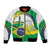 Brasilia Capital Bomber Jacket Brazil Flag Metropolitan Cathedral - Wonder Print Shop