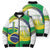 Brasilia Capital Bomber Puffer Jacket Brazil Flag Metropolitan Cathedral - Wonder Print Shop