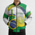 Brasilia Capital Bomber Puffer Jacket Brazil Flag Metropolitan Cathedral - Wonder Print Shop