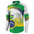 Brasilia Capital Button Sweatshirt Brazil Flag Metropolitan Cathedral - Wonder Print Shop