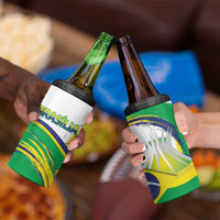 Brasilia Capital 4 in 1 Can Cooler Tumbler Brazil Flag Metropolitan Cathedral - Wonder Print Shop