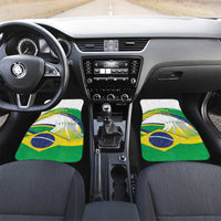 Brasilia Capital Car Mats Brazil Flag Metropolitan Cathedral - Wonder Print Shop