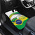 Brasilia Capital Car Mats Brazil Flag Metropolitan Cathedral - Wonder Print Shop