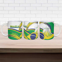 Brasilia Capital Ceramic Mug Brazil Flag Metropolitan Cathedral - Wonder Print Shop