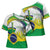 Brasilia Capital Cross Shoulder Shirt Brazil Flag Metropolitan Cathedral - Wonder Print Shop