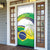 Brasilia Capital Door Cover Brazil Flag Metropolitan Cathedral - Wonder Print Shop