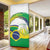 Brasilia Capital Door Cover Brazil Flag Metropolitan Cathedral - Wonder Print Shop