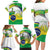 Brasilia Capital Family Matching Long Sleeve Bodycon Dress and Hawaiian Shirt Brazil Flag Metropolitan Cathedral - Wonder Print Shop