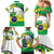 Brasilia Capital Family Matching Mermaid Dress and Hawaiian Shirt Brazil Flag Metropolitan Cathedral - Wonder Print Shop