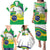 Brasilia Capital Family Matching Puletasi and Hawaiian Shirt Brazil Flag Metropolitan Cathedral - Wonder Print Shop