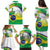 Brasilia Capital Family Matching Puletasi and Hawaiian Shirt Brazil Flag Metropolitan Cathedral - Wonder Print Shop