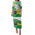 Brasilia Capital Family Matching Puletasi and Hawaiian Shirt Brazil Flag Metropolitan Cathedral - Wonder Print Shop