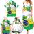 Brasilia Capital Family Matching Summer Maxi Dress and Hawaiian Shirt Brazil Flag Metropolitan Cathedral - Wonder Print Shop