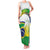 Brasilia Capital Family Matching Tank Maxi Dress and Hawaiian Shirt Brazil Flag Metropolitan Cathedral - Wonder Print Shop
