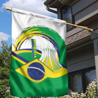 Brasilia Capital Garden Flag Brazil Flag Metropolitan Cathedral - Wonder Print Shop