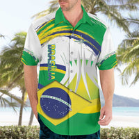 Brasilia Capital Hawaiian Shirt Brazil Flag Metropolitan Cathedral - Wonder Print Shop