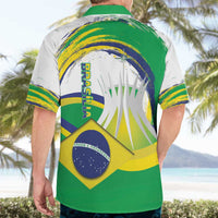 Brasilia Capital Hawaiian Shirt Brazil Flag Metropolitan Cathedral - Wonder Print Shop