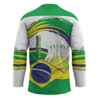 Brasilia Capital Hockey Jersey Brazil Flag Metropolitan Cathedral - Wonder Print Shop