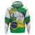 Brasilia Capital Hoodie Brazil Flag Metropolitan Cathedral - Wonder Print Shop