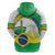 Brasilia Capital Hoodie Brazil Flag Metropolitan Cathedral - Wonder Print Shop