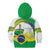 Brasilia Capital Kid Hoodie Brazil Flag Metropolitan Cathedral - Wonder Print Shop